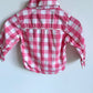 Pink Checkered Top / 12m