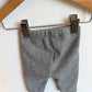 Grey Fleece Lined Leggings / 0-3m
