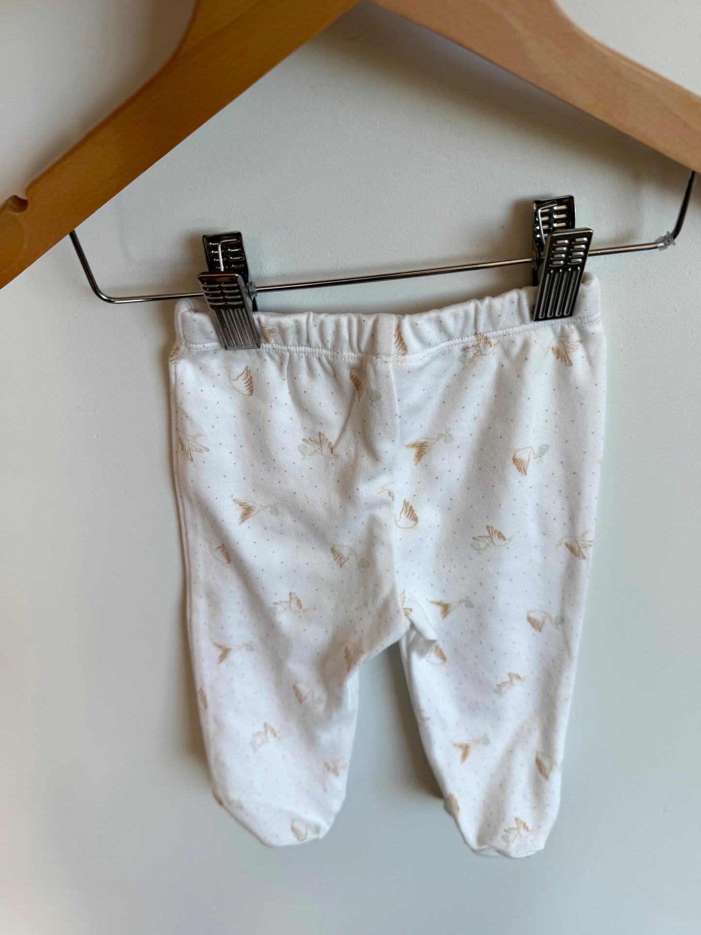 Stork Footed Pants / 0-3m
