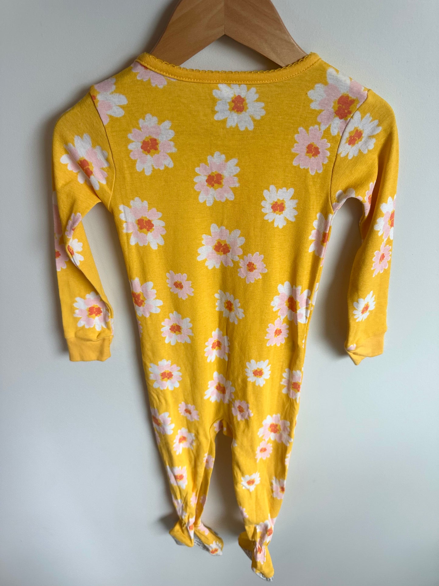 Yellow Flower Sleeper / 2T