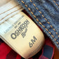 Heart Denim Overalls / 6m