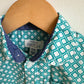 Teal Collared Top / 12-18m