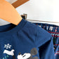 Navy Disney Holiday Fun PJ Set / 6-9m