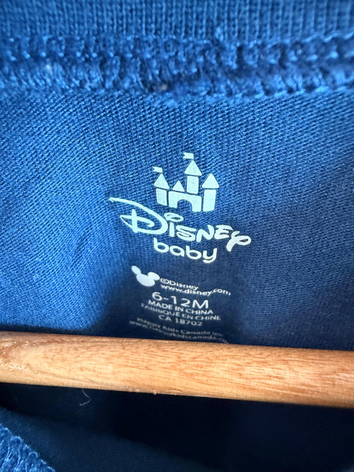 Navy Disney Holiday Fun PJ Set / 6-9m