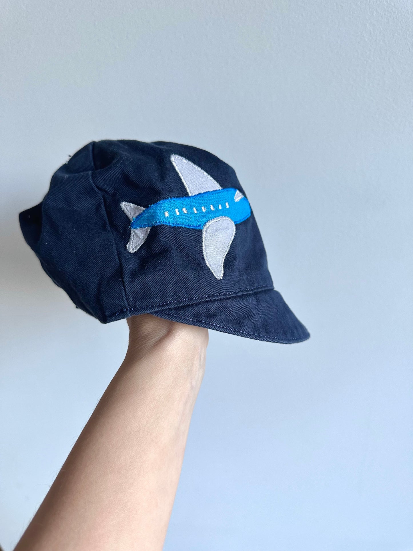 Reversible Airplane Hat / 12-24m?