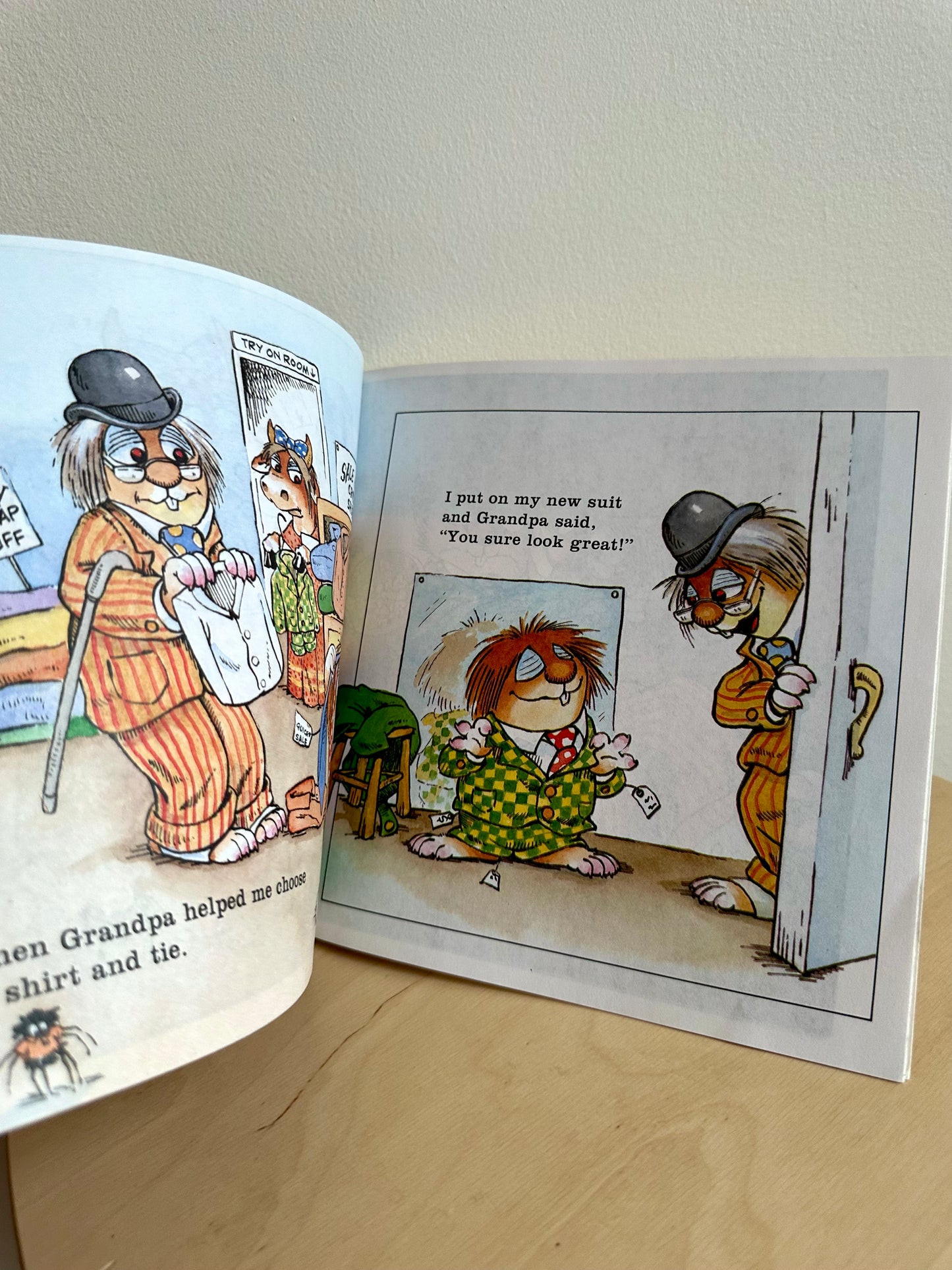 Vintage Just Grandpa And Me Special Edition Softcover Book / 3-8 years