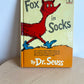 Vintage Fox in Socks Hardcover Book / 3-5 years