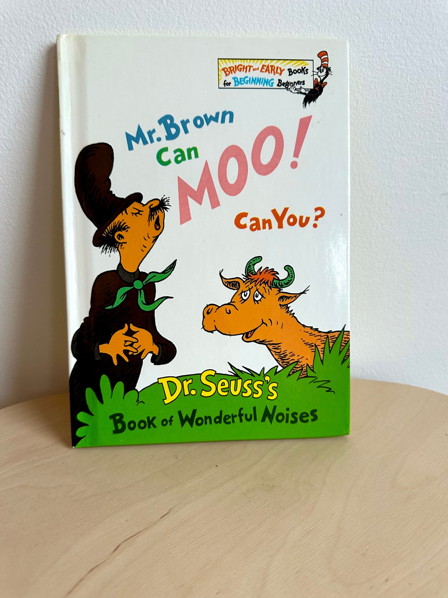 Dr. Seuss Mr Brown Can Moo Hardcover Book / 3-5 years