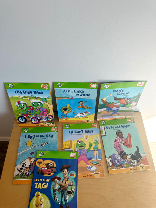 Set of Leap Frog Tag Reading System Books (7)