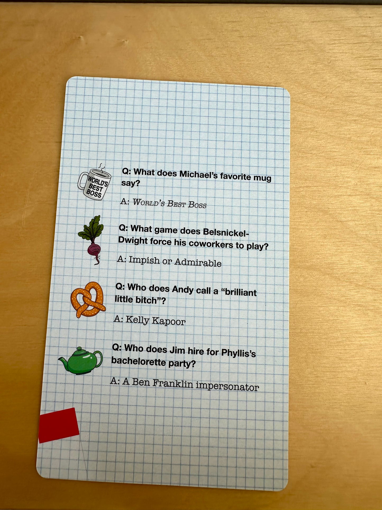 The Office Trivia Deck and Episode Guide