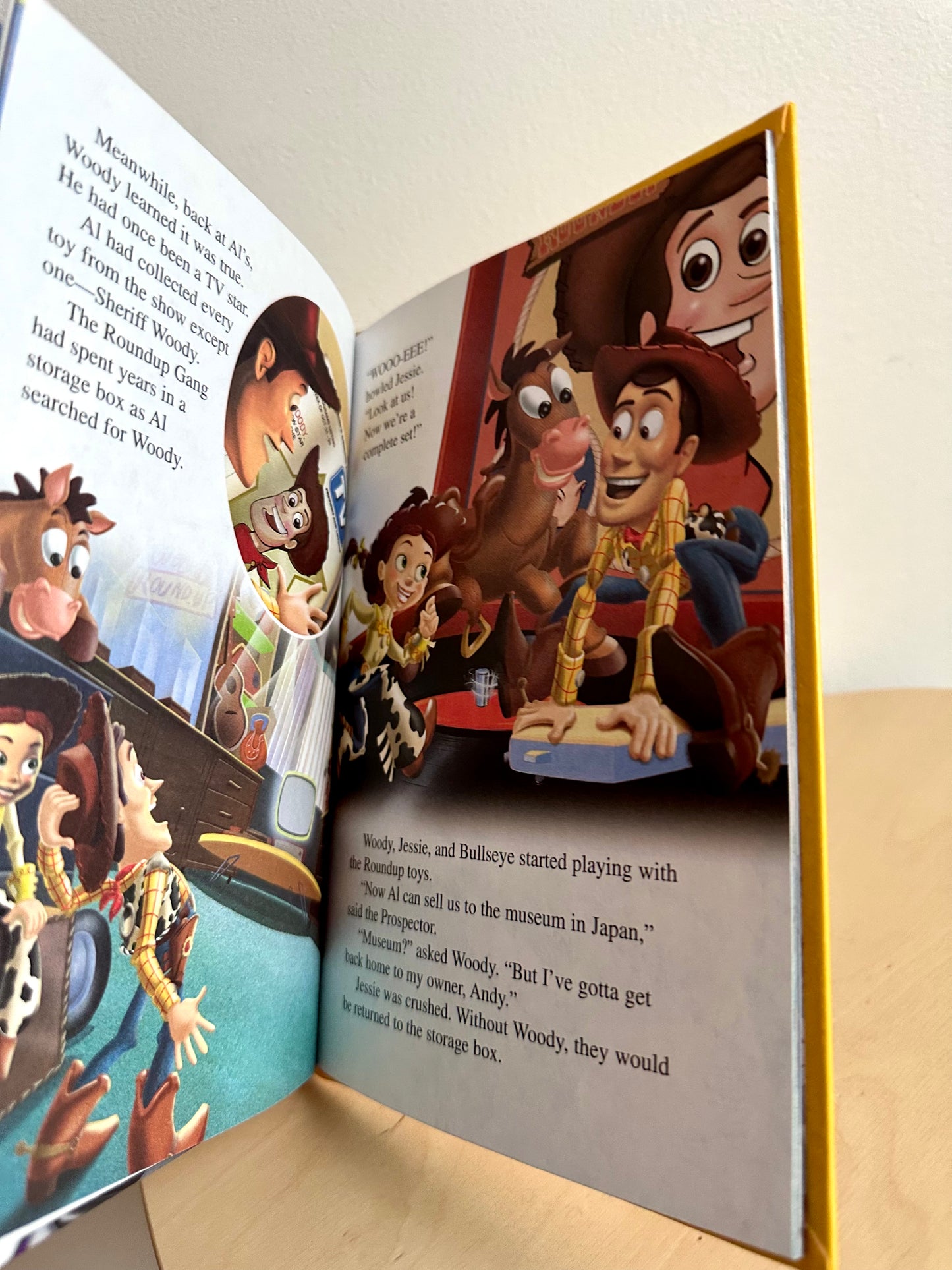 Vintage 1999 Toy Story Hardcover Book / 3-5 years