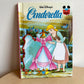 Vintage 1995 Cinderella Hardcover Book / 3-5 years