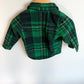 Green Plaid Shacket / 9m