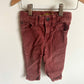 Amaranth Corduroy Pants / 12-18m