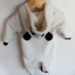 Panda Costume Bunting Suit / 6-9m