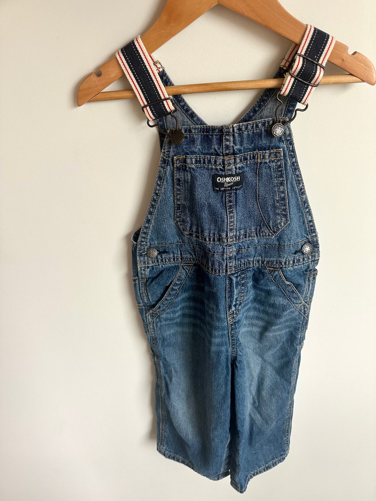OshKosh Jean Overalls Cloth Straps / 24m