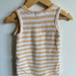 Organic Striped Tank Romper / 6-9m