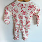 White Santa Sleeper / 6-9m