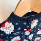 Navy Santa Sleeper / 6-9m