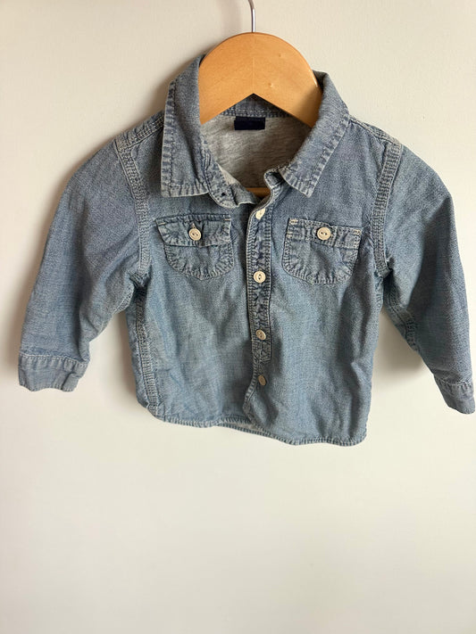 Gap Denim Like Top / 18-24m