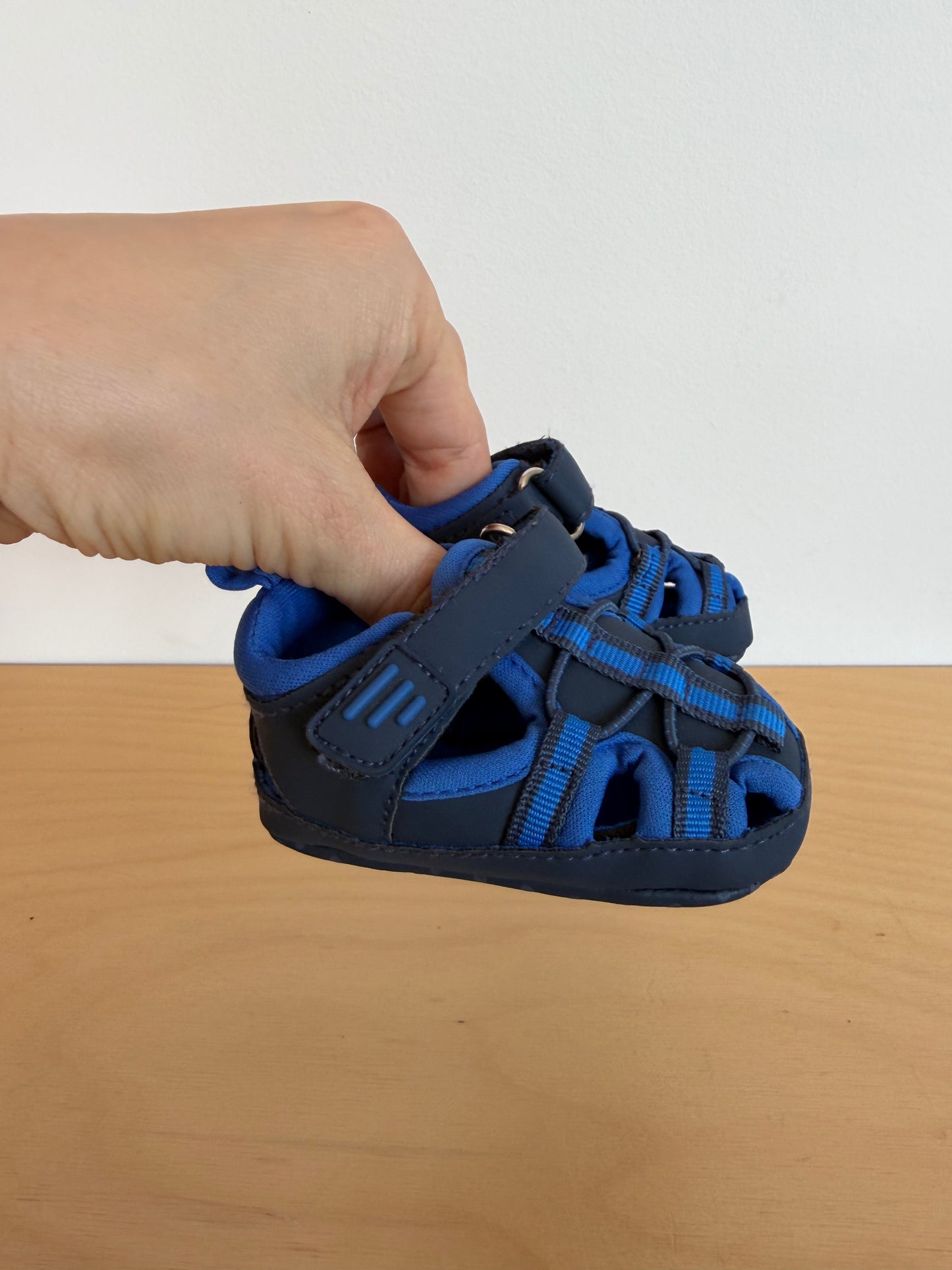 Blue Strap Soft Sole Sandals / Size 1 Infant