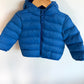 Blue Puffer Jacket / 6-12m