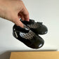 Robeez Leather Slip On Black Sandal / 3-6m
