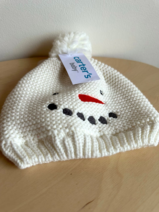 Snowman Pom Pom Toque (With Tags) / 3-9m