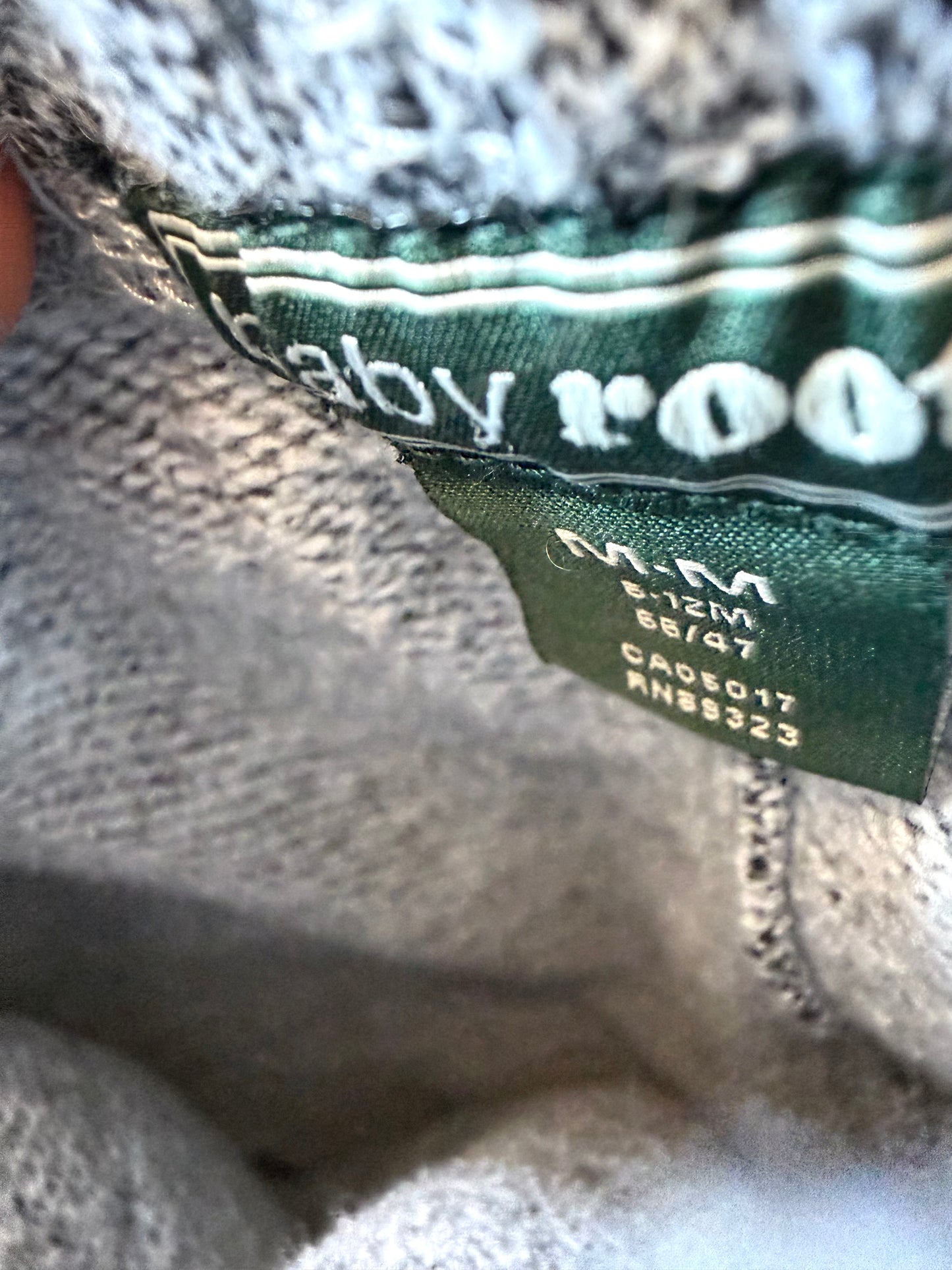 Roots Grey Joggers / 6-12m