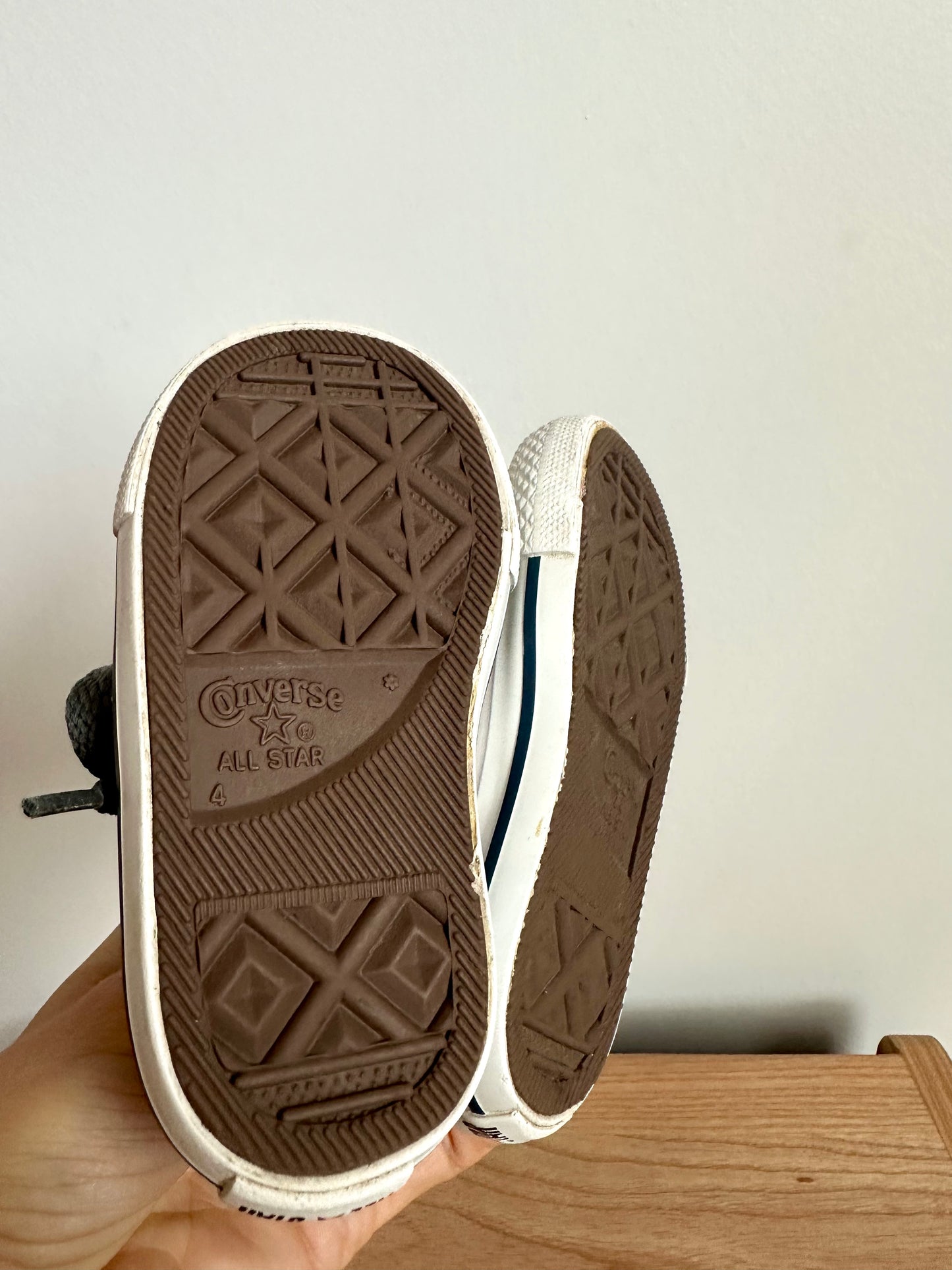 Converse Grey Sneakers / Size 4 Toddler