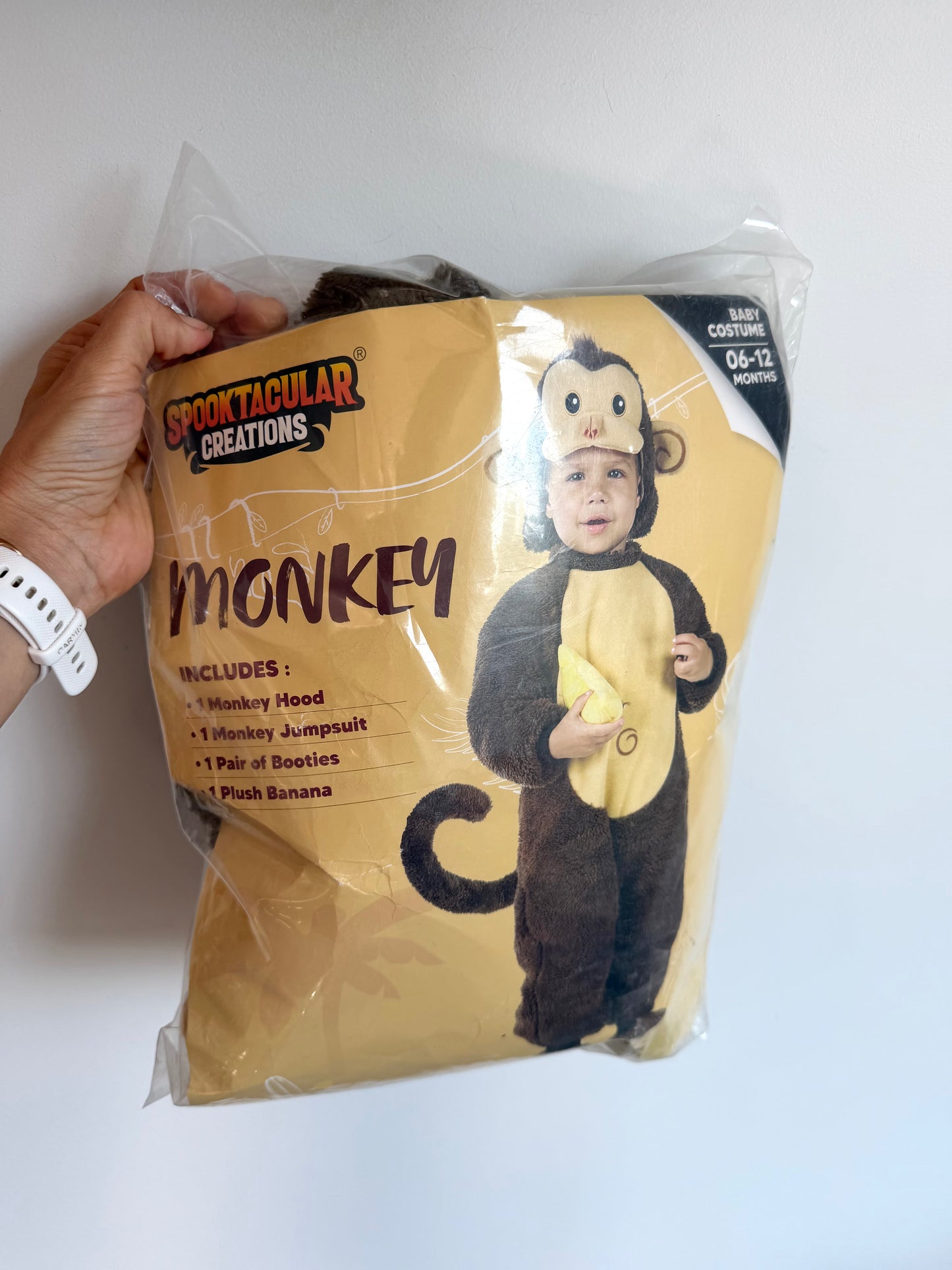 Monkey Costume / 6-12m