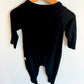 Huro Kids Bamboo Black Jumpsuit / 6-12m