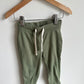 Olive Drawstring Joggers / 2T