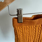 Caramel Cable Knit Leggings / 6-12m