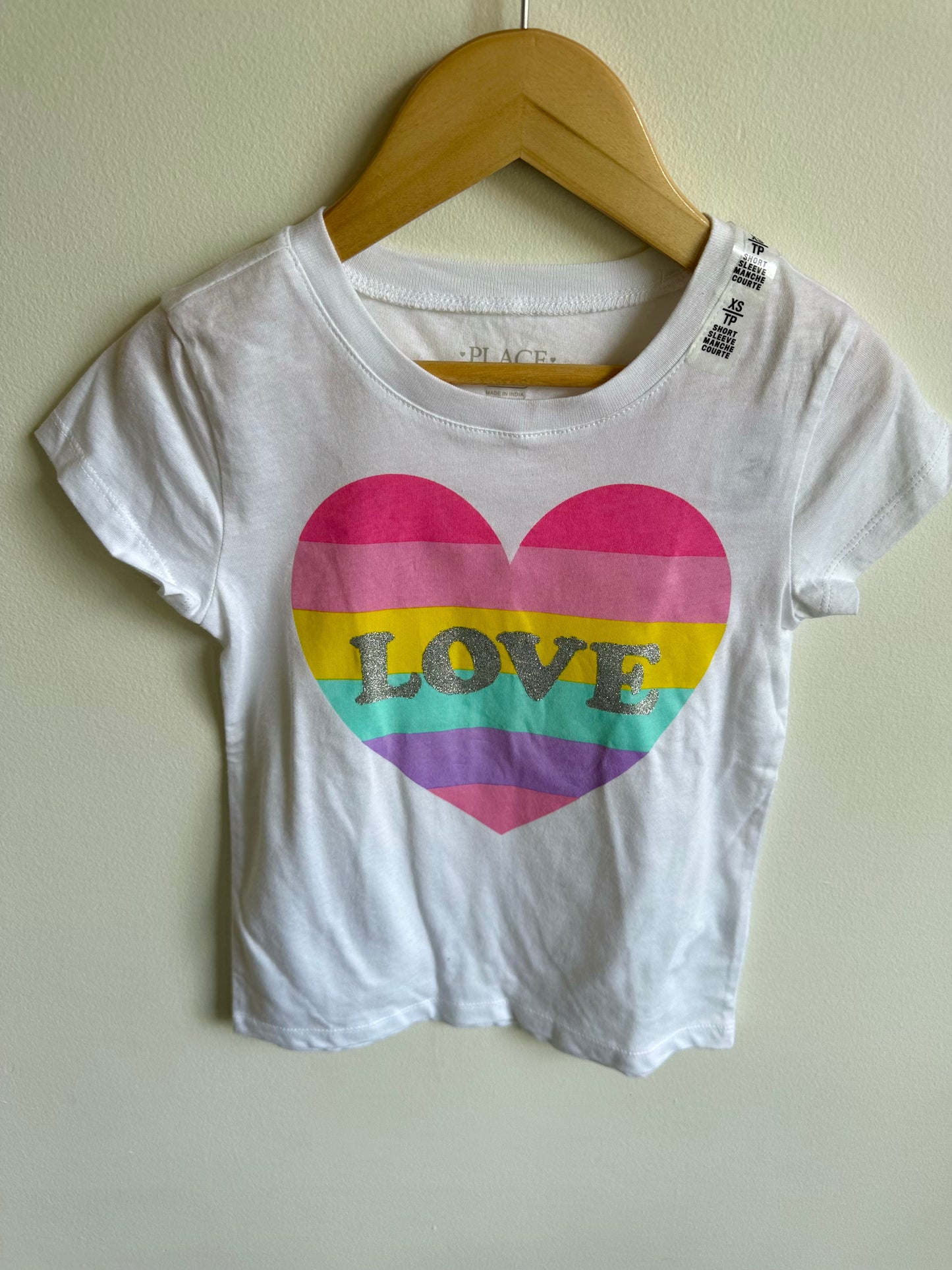 Love T-shirt (With Tags) / 4 years