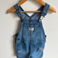 OshKosh Embroidered Flower Short Overalls / 2T