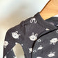 Grey Bunny Snap Sleeper / 6-9m