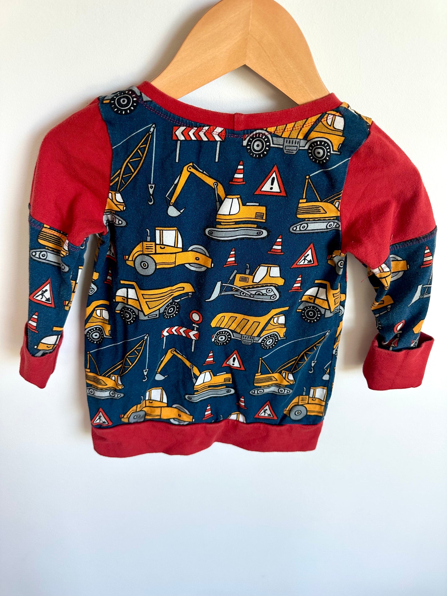 Grow with Me Construction Long Sleeve / 12-24m
