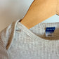 Tan Ribbed Long Sleeve Bodysuit / 18-24m