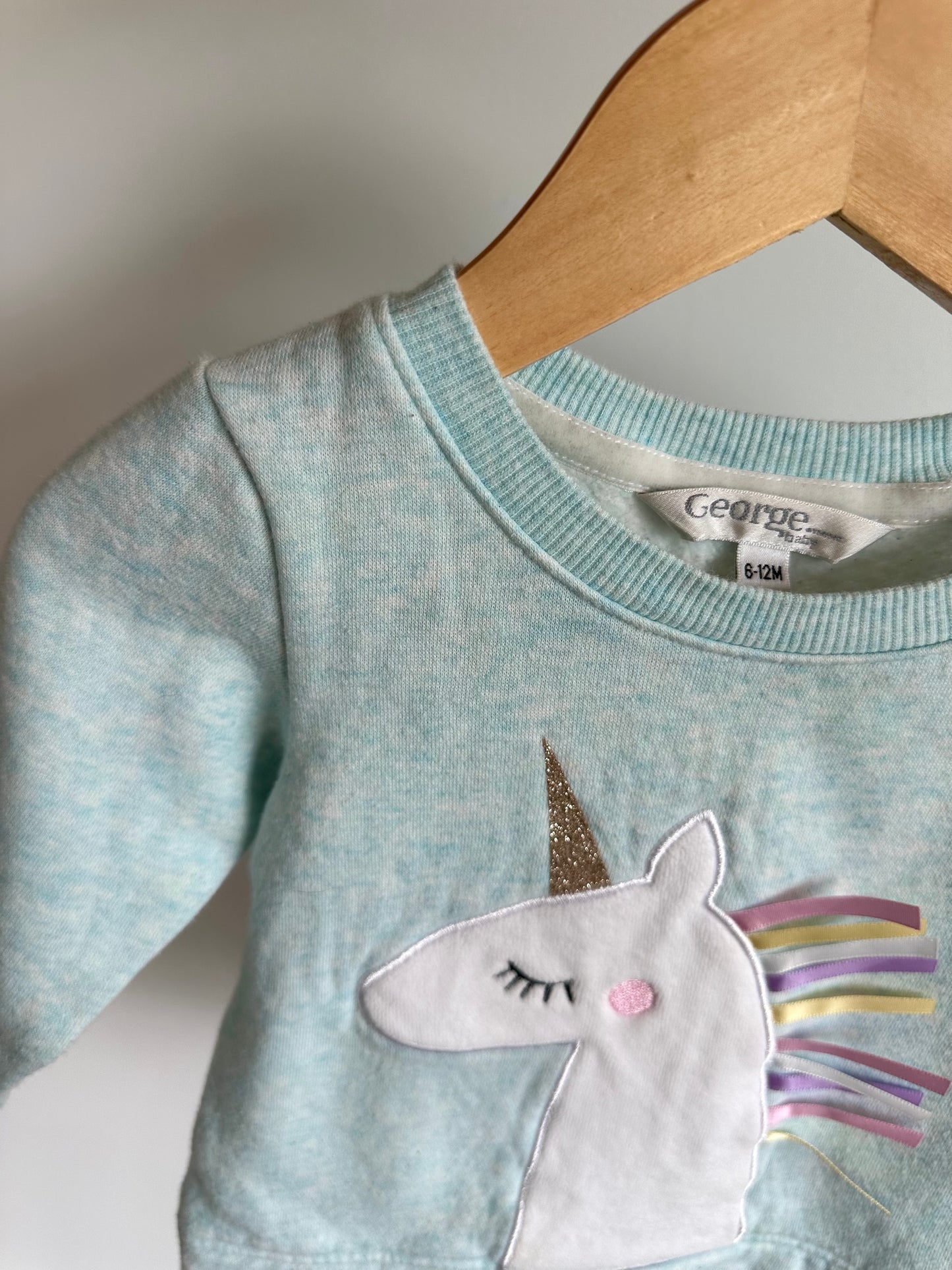 Unicorn Crewneck / 6-12m