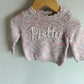 Pretty Knit Crewneck / 6-12m