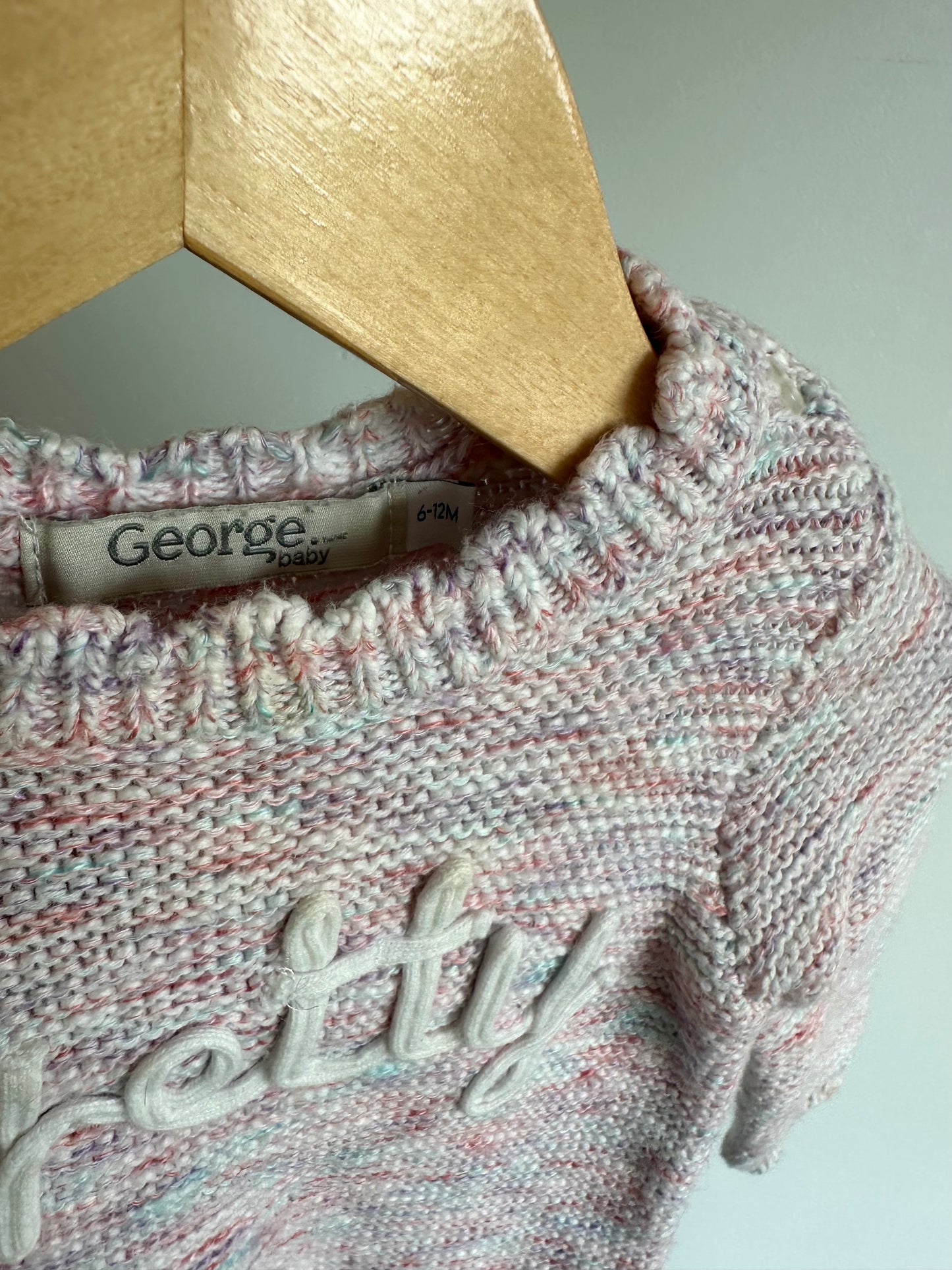 Pretty Knit Crewneck / 6-12m
