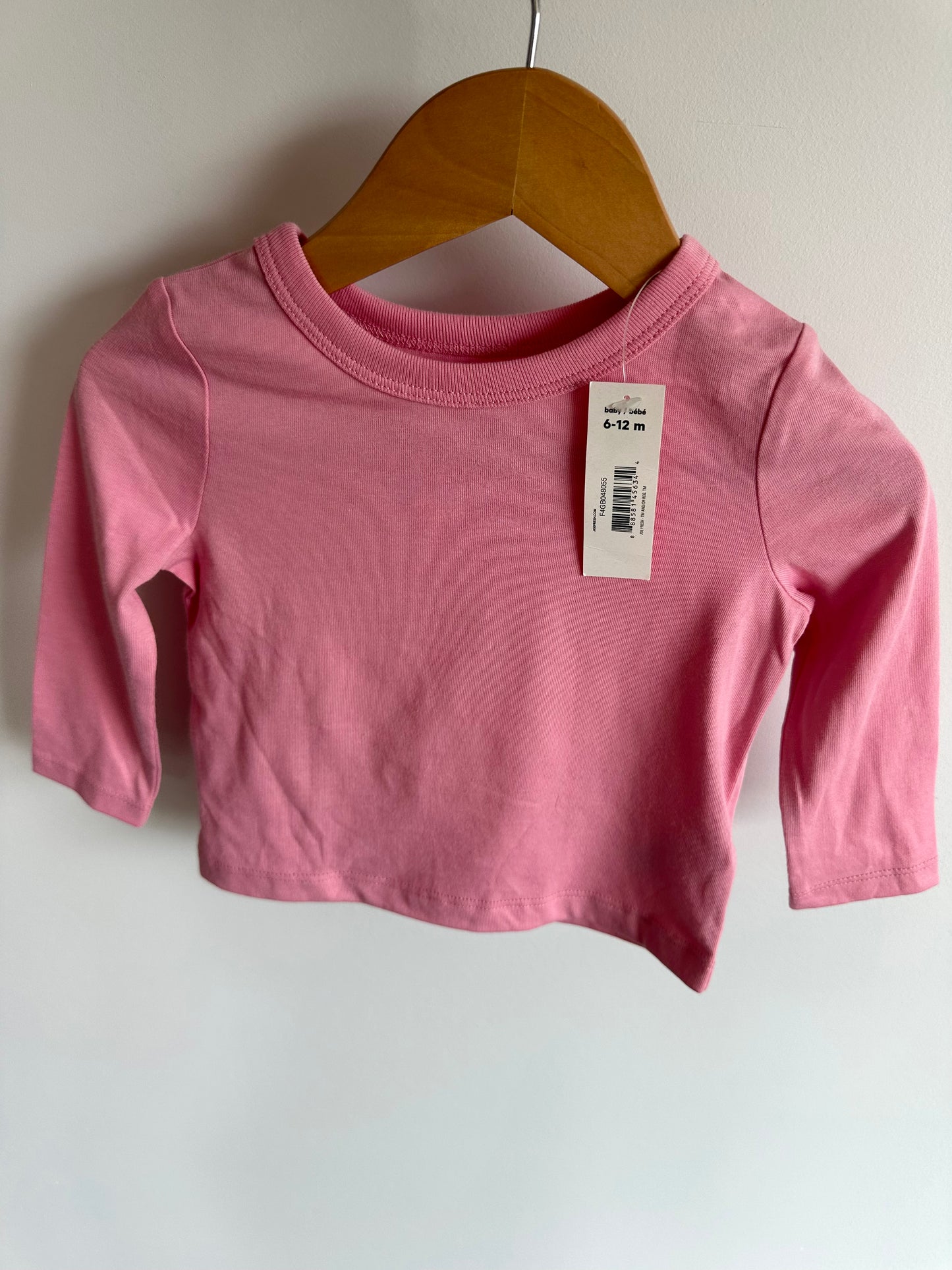 Pink Long Sleeve (With Tags) / 6-12m