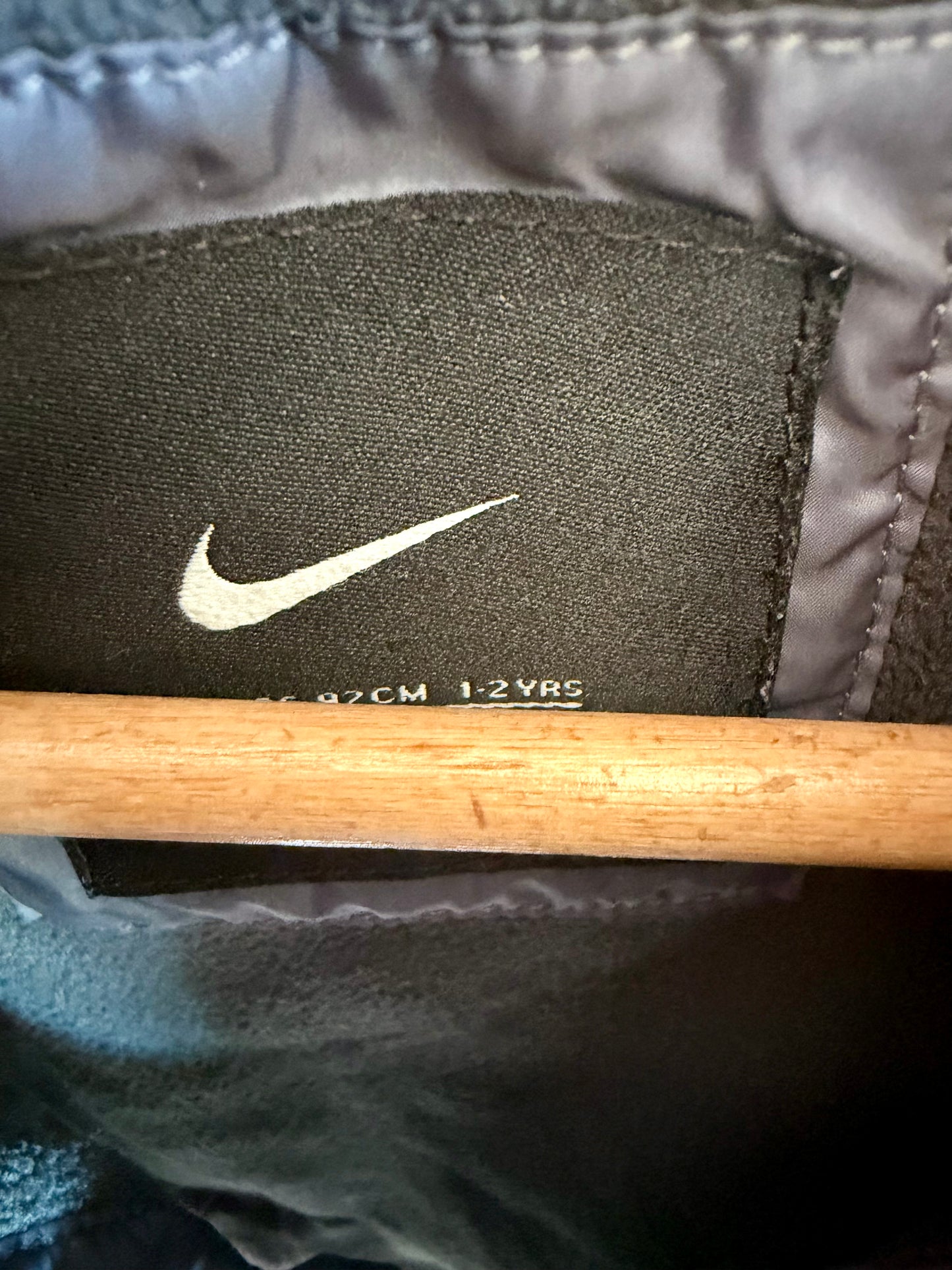 Nike Fleece Lined Grey Puffer Jacket / 2T