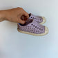 Native Purple Slide On Shoes (PLAY)/ Size 7 toddler