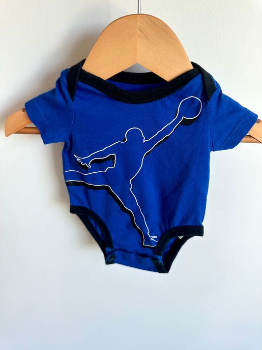 Newborn Blue Jordan Bodysuit / 0m
