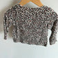 Pink Animal Print Long Sleeve / 12m