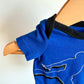 Newborn Blue Jordan Bodysuit / 0m