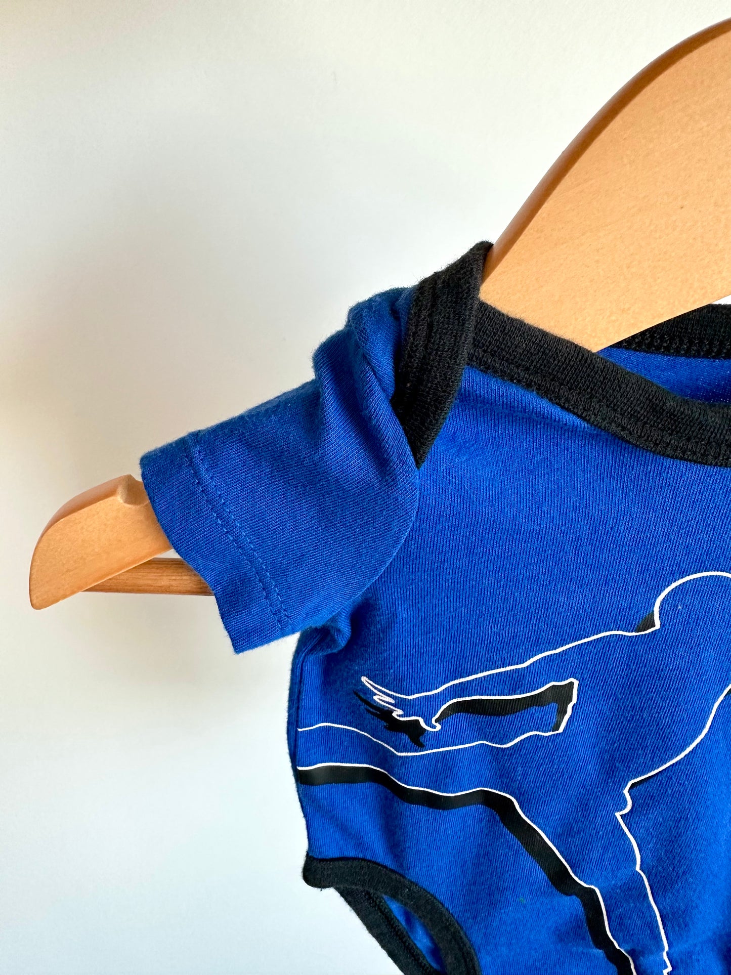 Newborn Blue Jordan Bodysuit / 0m