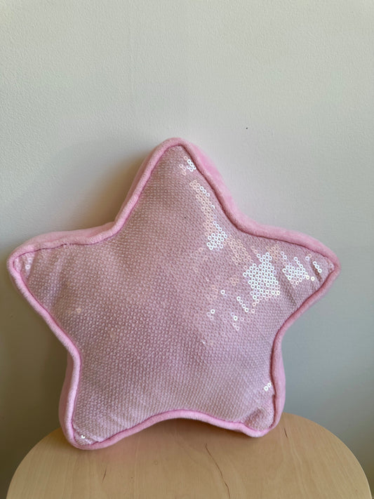 Star Sequin Pillow (No Shipping)